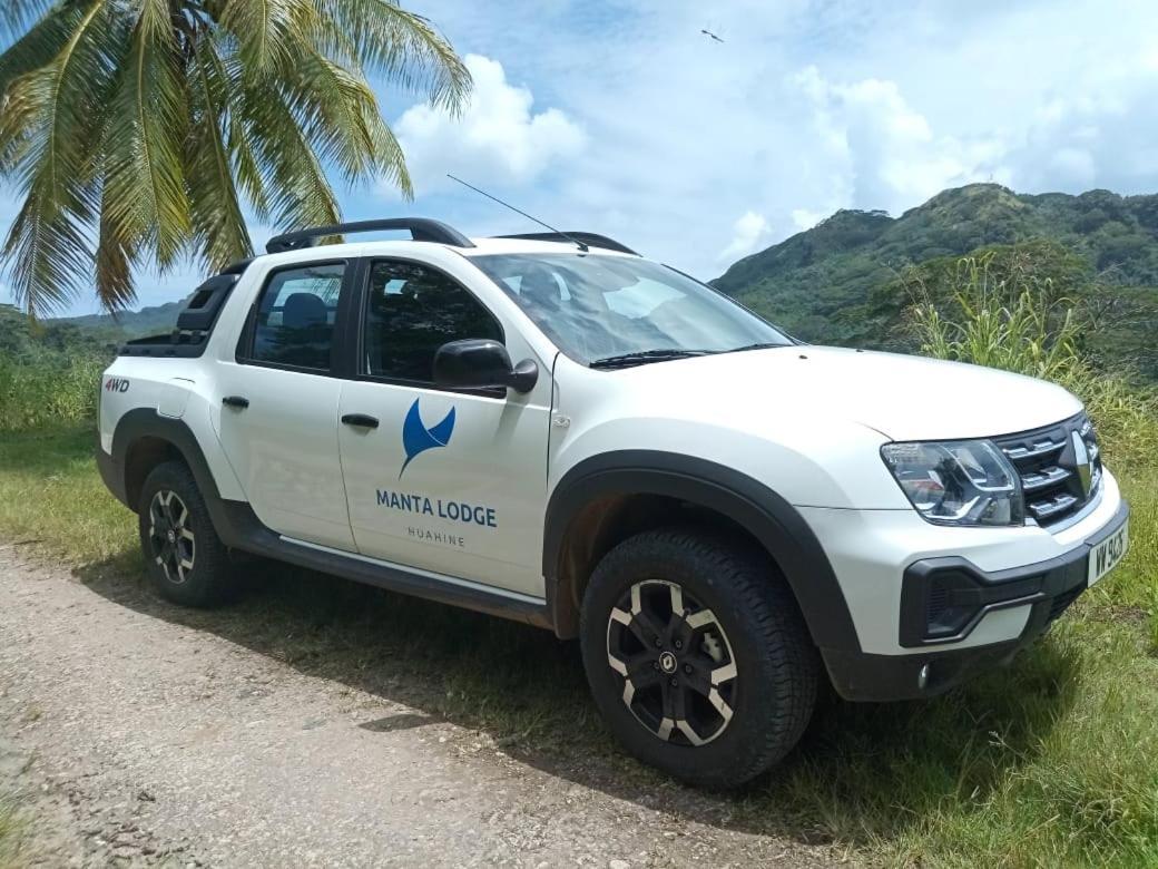 Huahine Manta Lodge Avec 4X4 Optionnel Haapu Exteriér fotografie