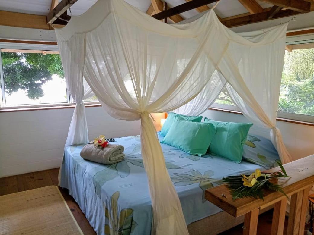 Huahine Manta Lodge Avec 4X4 Optionnel Haapu Exteriér fotografie